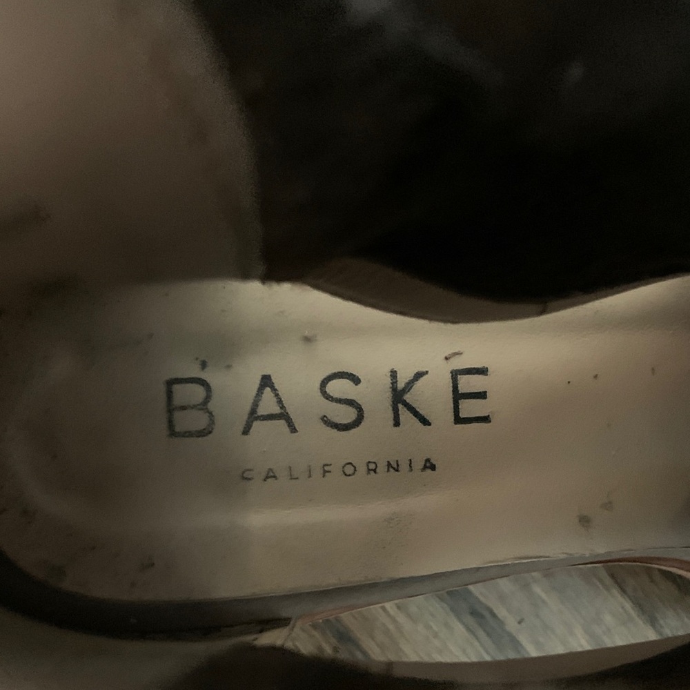 Baske Stylish Brown Leather Peep-Toe Ankle Boots - Picture 2 of 10
